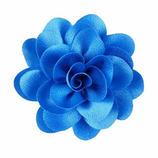 7cm 밝은 수제 실크 꽃, 신발 꽃, 모자 꽃, 헤어 밴드 재료, DIY 의류 액세서리